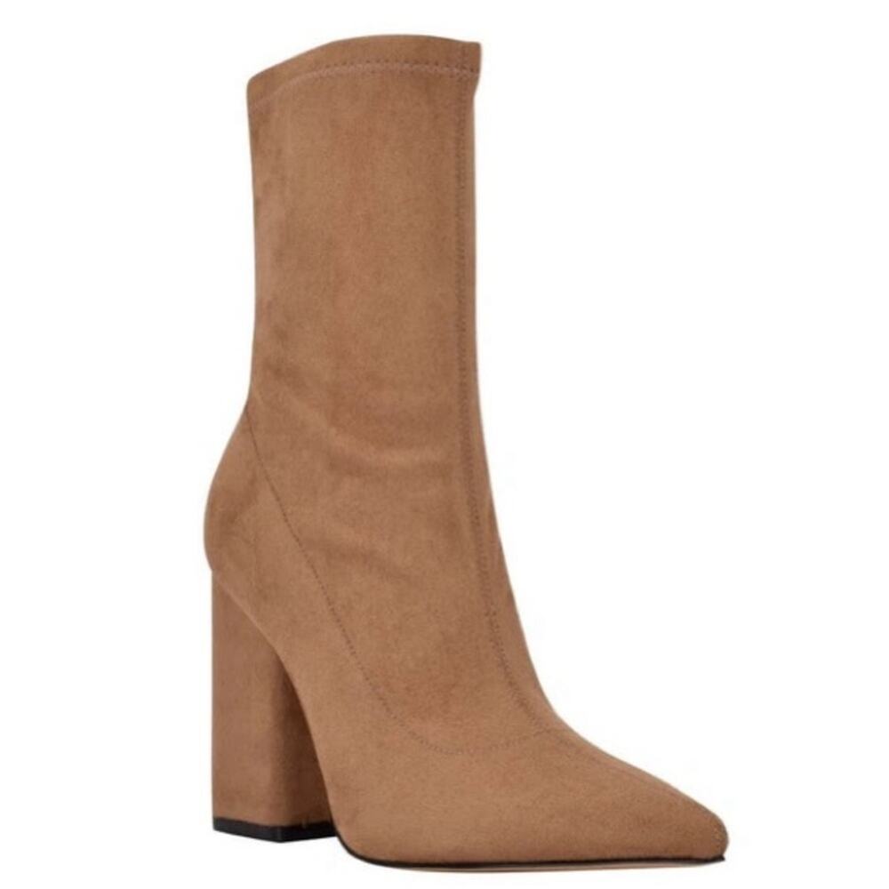 Marc Fisher Larry Suede Heeled Boot Size 8.5